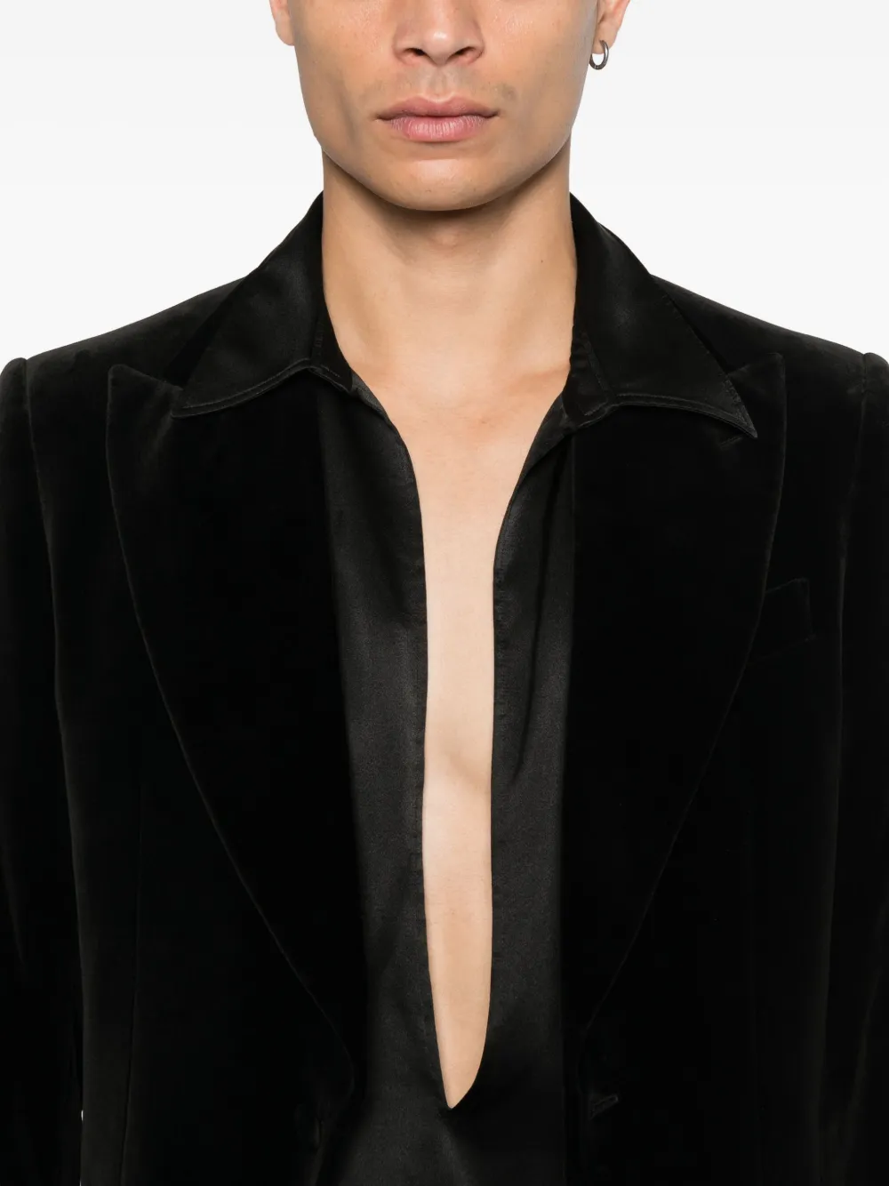 Lardini single-breasted blazer Zwart