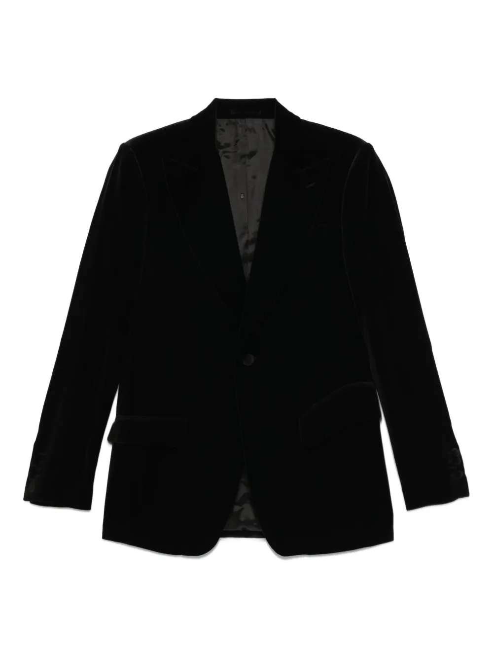 Lardini single-breasted blazer Zwart
