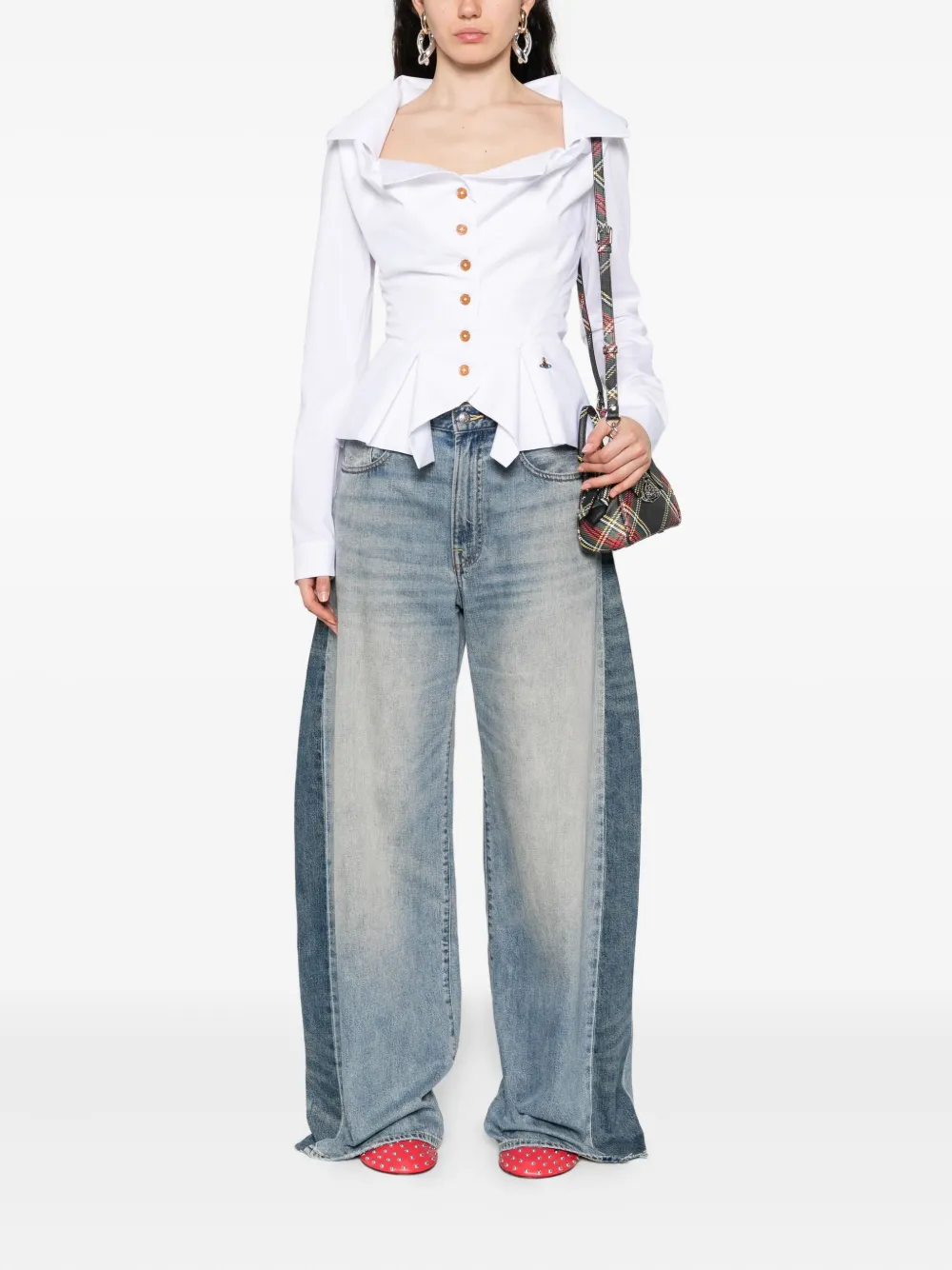 Vivienne Westwood Monday blouse Wit