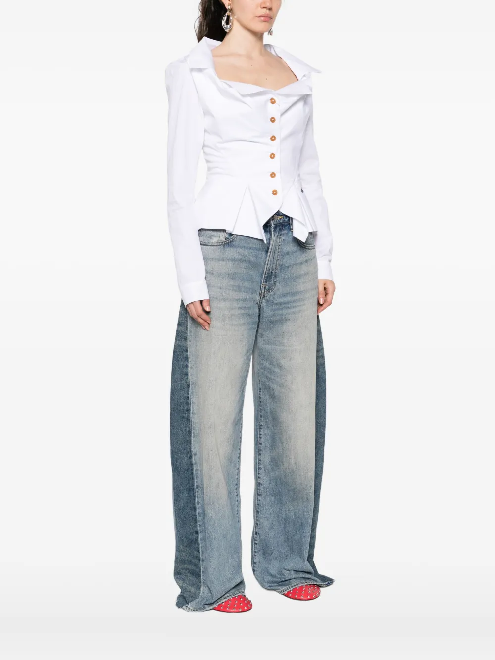 Vivienne Westwood Monday blouse Wit