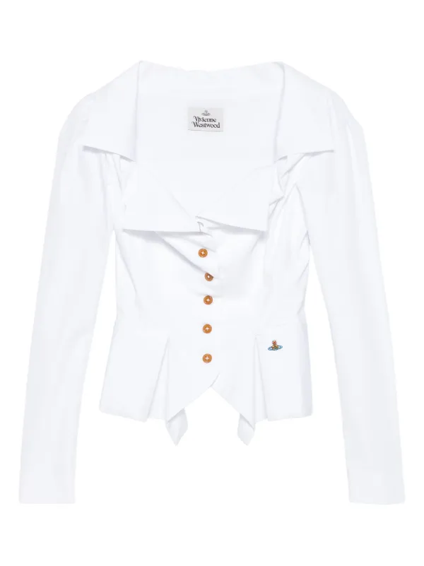 【Vivienne Westwood】 フォーマル ホワイト シャツ Vivienne Westwood Monday シャツ | ホワイト | FARFETCH JP