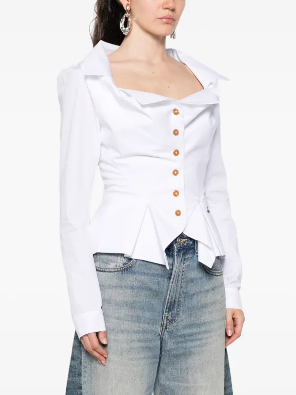 【Vivienne Westwood】 フォーマル ホワイト シャツ Vivienne Westwood Monday シャツ | ホワイト | FARFETCH JP