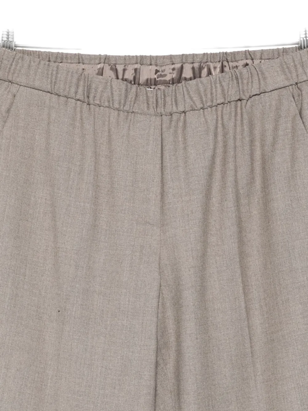 Antonelli Rosalba Elasticated Trousers In Gray