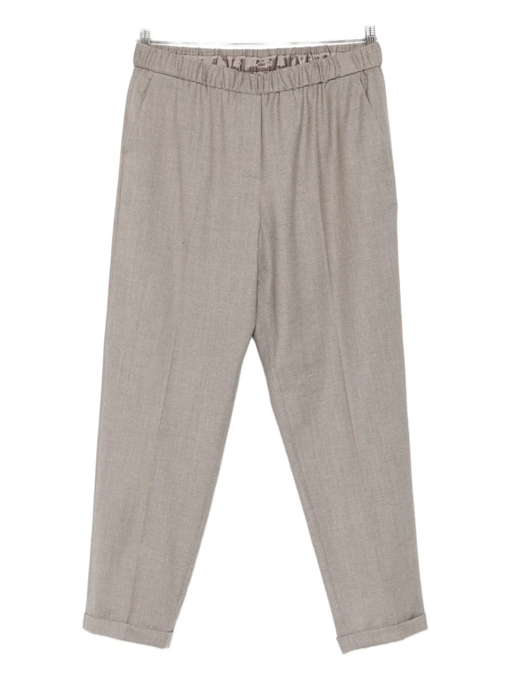 Antonelli Rosalba Elasticated Trousers In Gray