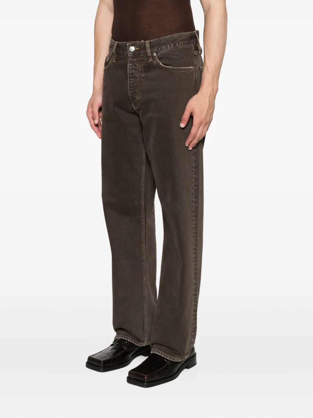 Sunflower Katoenen jeans Bruin