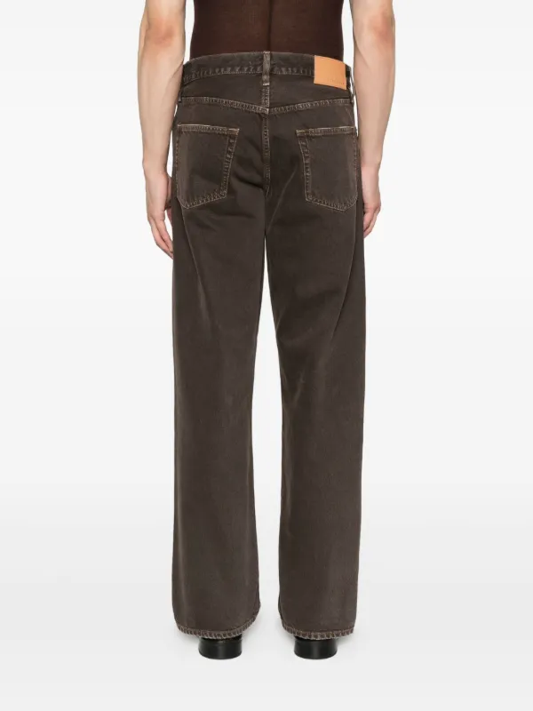 SUNFLOWER ストレートデニム 29/32 ヴィンテージブラウン Sunflower コットン ジーンズ | ブラウン | FARFETCH JP