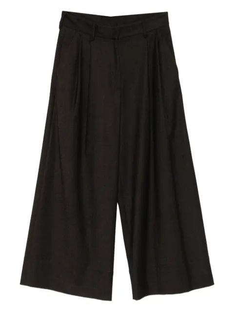 Antonelli pantalon palazzo Tenerife à design plissé