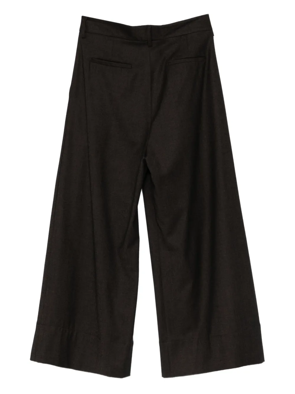 Antonelli Tenerife pleated palazzo pants - Bruin
