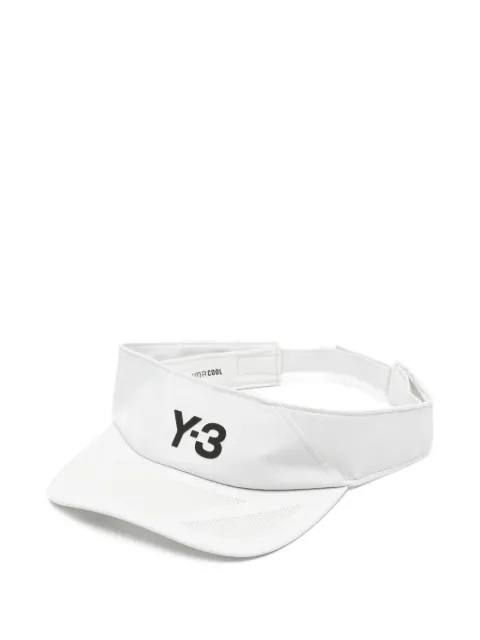 Y-3 logo-detail visor hat
