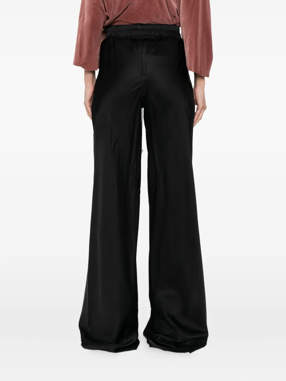 Rick Owens Broek met trekkoordtaille Zwart