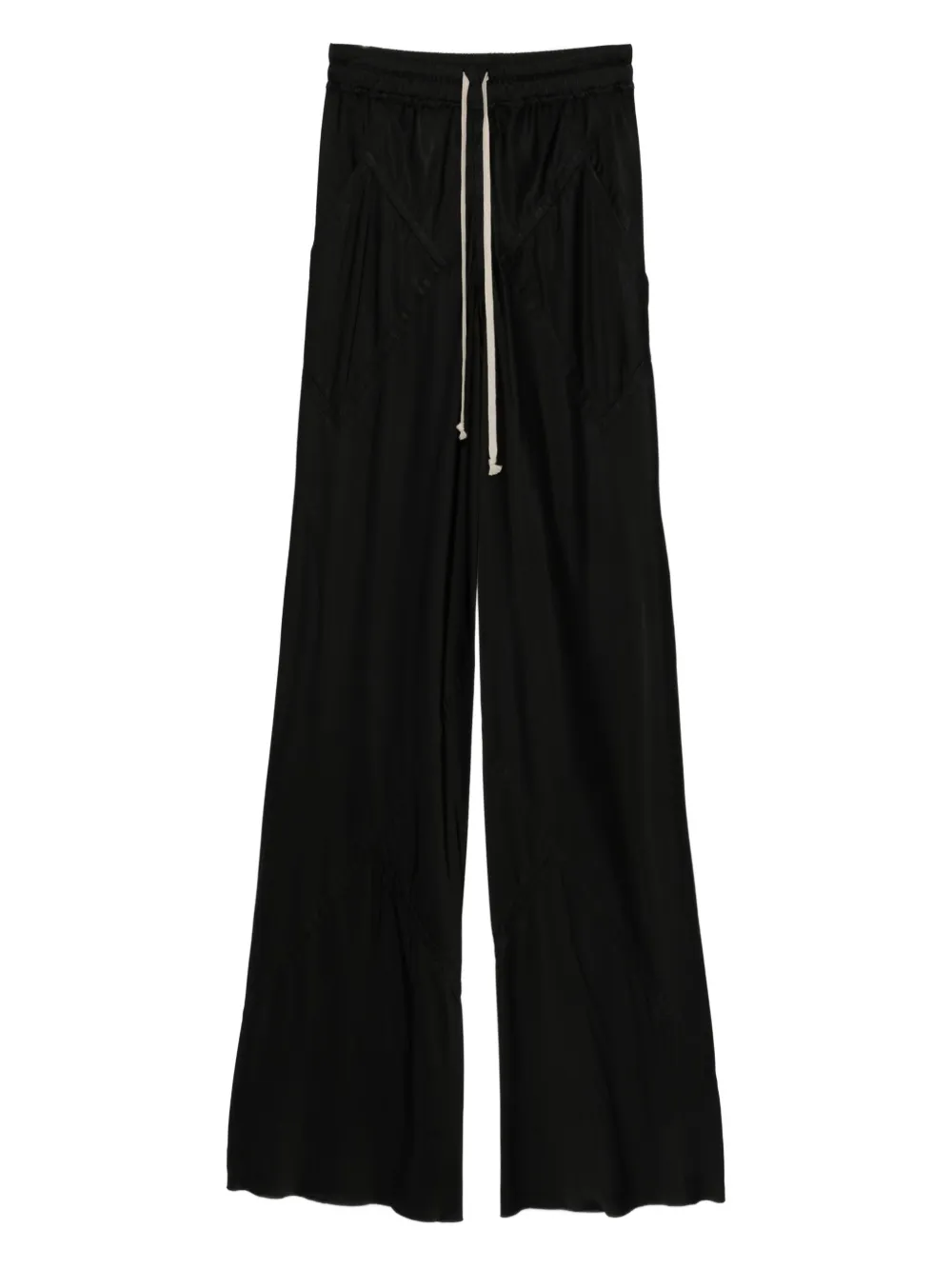 Rick Owens Broek met trekkoordtaille Zwart