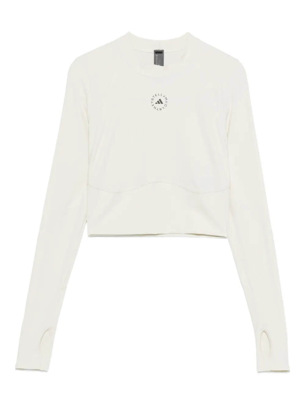 logo-embellished long-sleeve T-shirt
