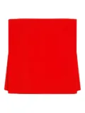 Sportmax leather-strap top - Red