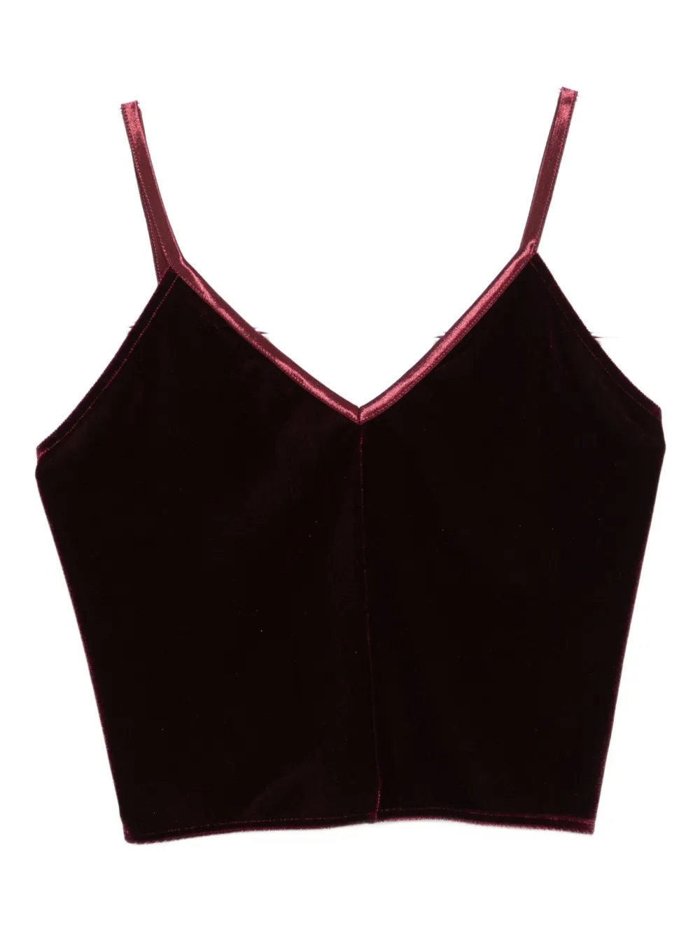 Forte Forte camiseta con cuello en V | rojo | Image 1