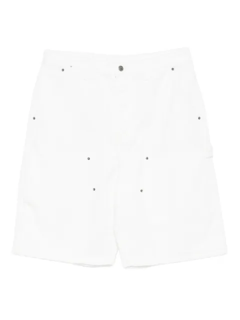 Ksubi metal-detail cotton shorts