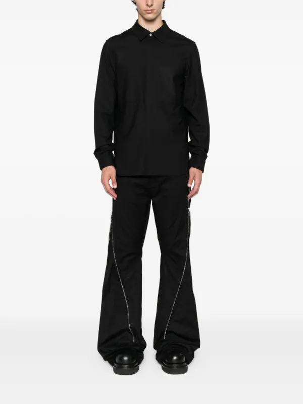 rick owens 黒 フレアパンツ メンズ 28インチ rick owens 黒 フレアパンツ メンズ 28インチ - メルカリ