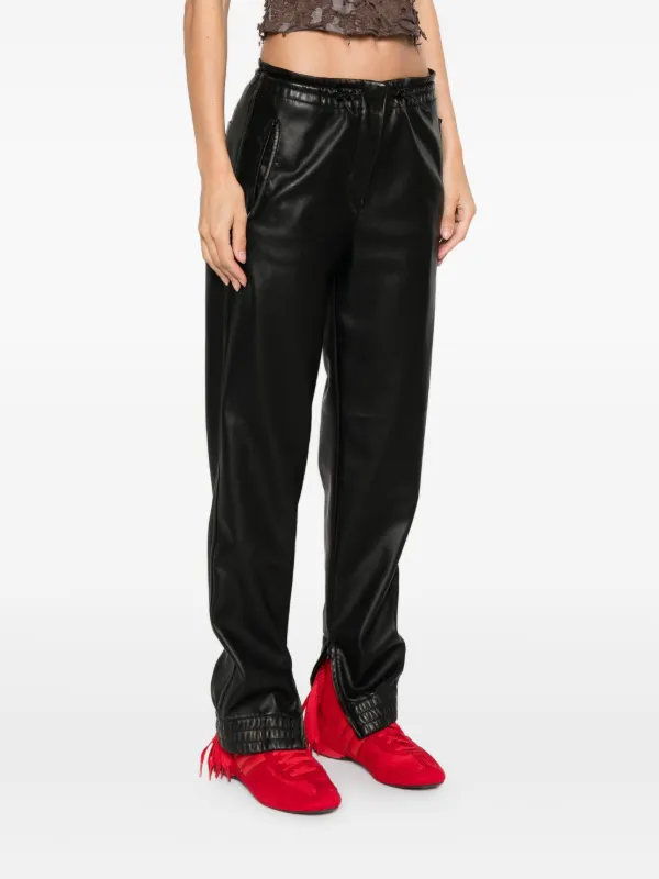 Diesel Calça Com Zíper Na Barra | Preto | FARFETCH BR