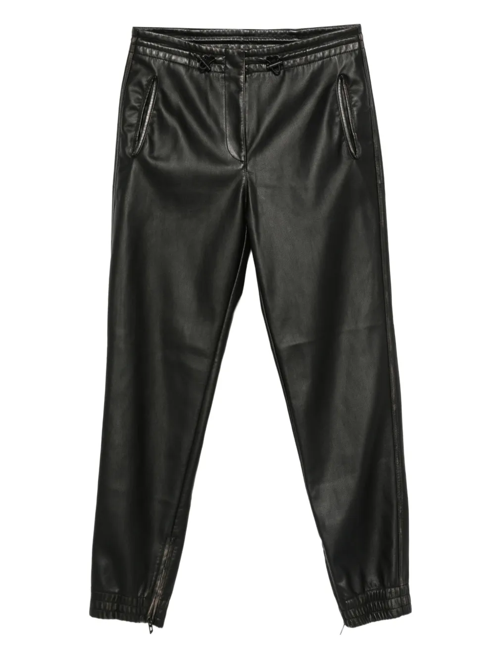 Diesel zip-cuffed trousers Zwart