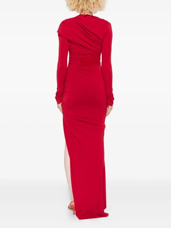 women sexy birthday dresses Sexy Birthday Dresses Pink Strapless Prom Dresses Slit Birthday Outfit   PreppyDress