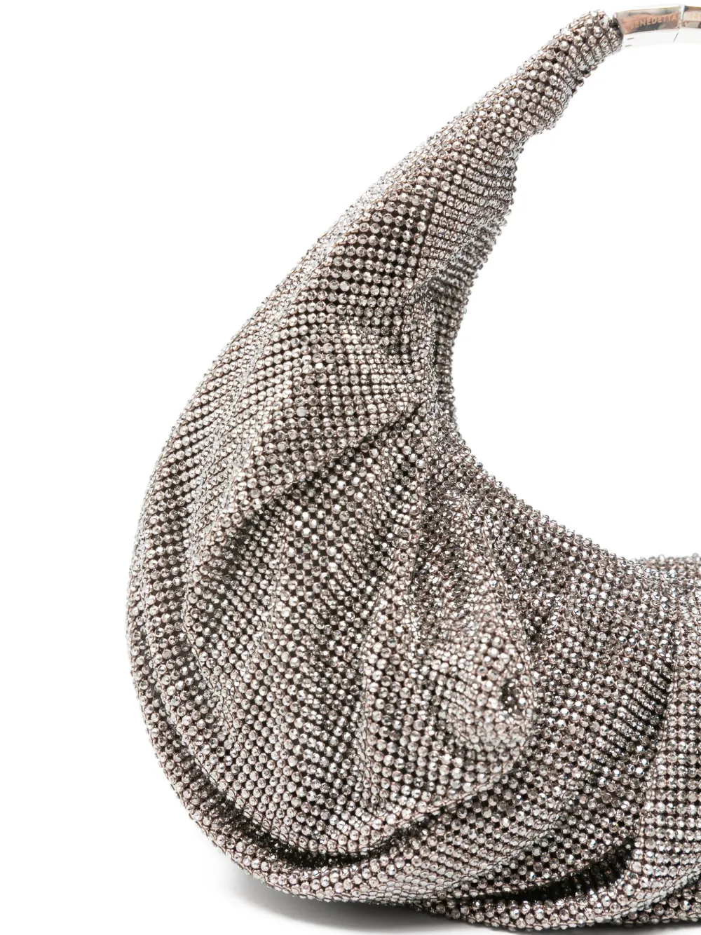 Benedetta Bruzziches Zijden shopper Grijs