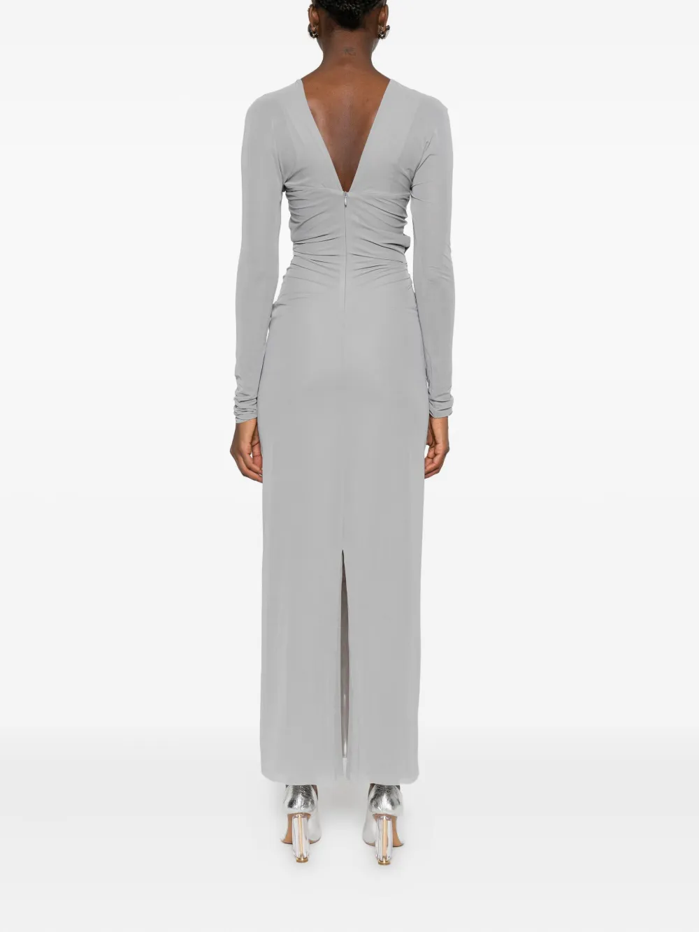 Christopher Esber Gedrapeerde jurk Grijs