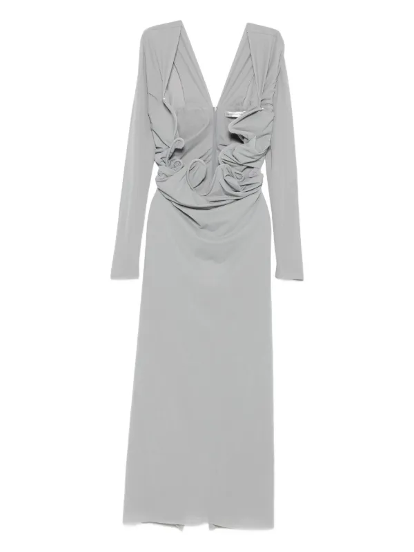 Christopher Esber Venus Fitted Dress - Grey - 12