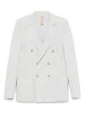 Eleventy double-breasted blazer - Grey