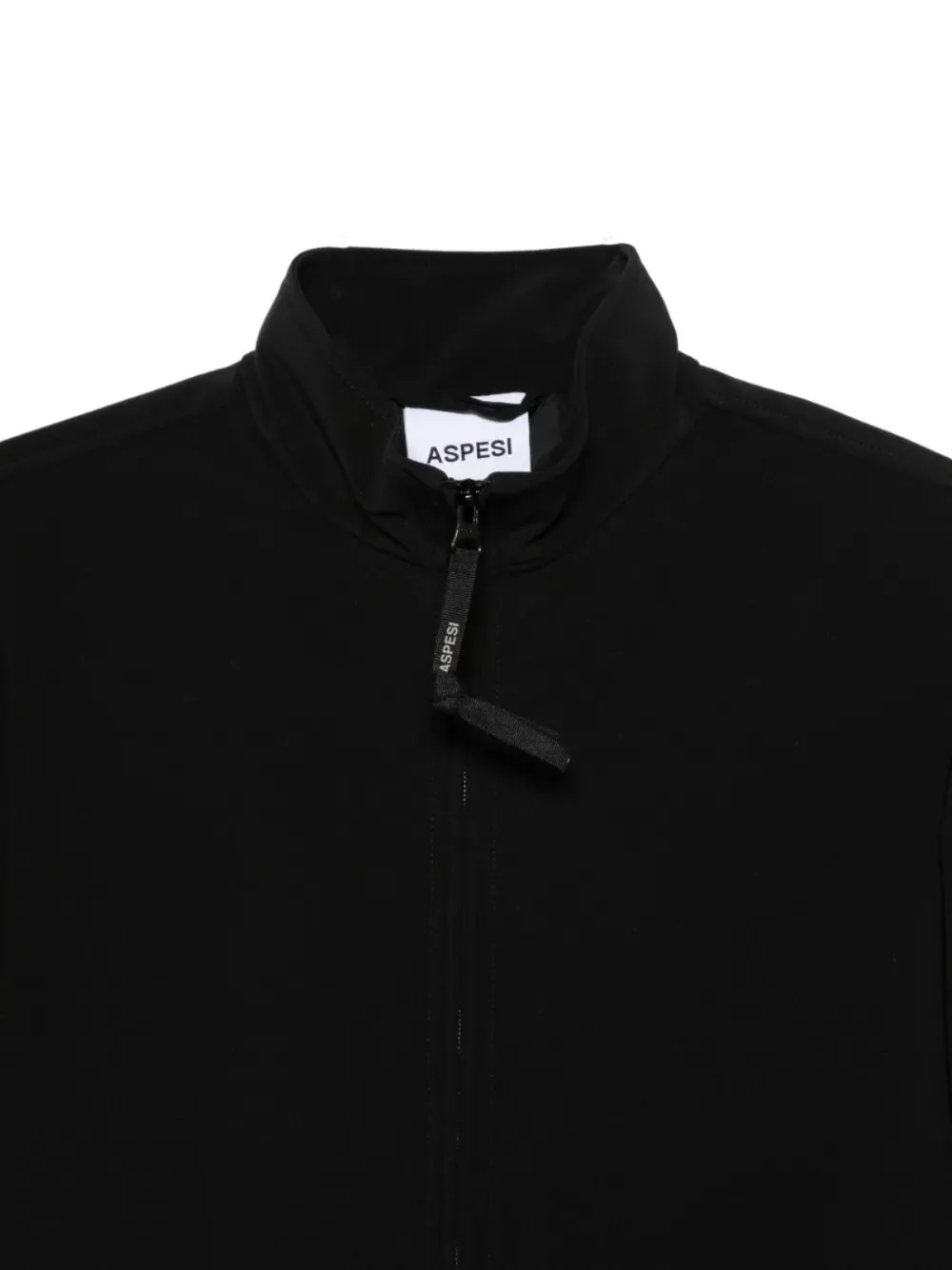 ASPESI Gewatteerd shirtjack Zwart