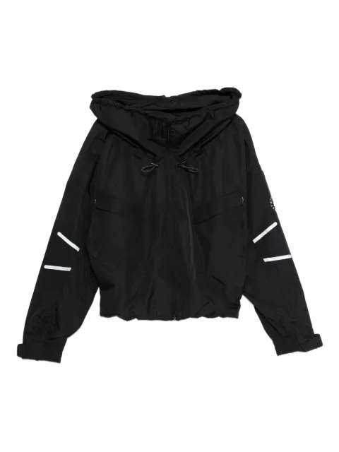adidas by Stella McCartney hooded reflective-detail jacket