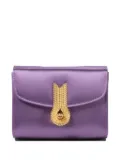 amato daniele chain-embellished clasp-closure shoulder bag - Purple