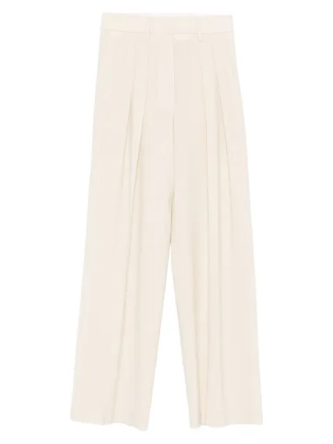 Forte Forte pleated wide-leg trousers