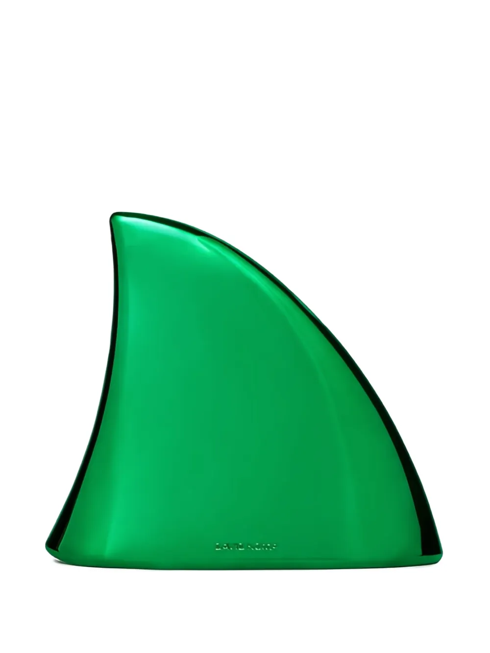 David Koma mini Fin clutch bag | Green | Image 1