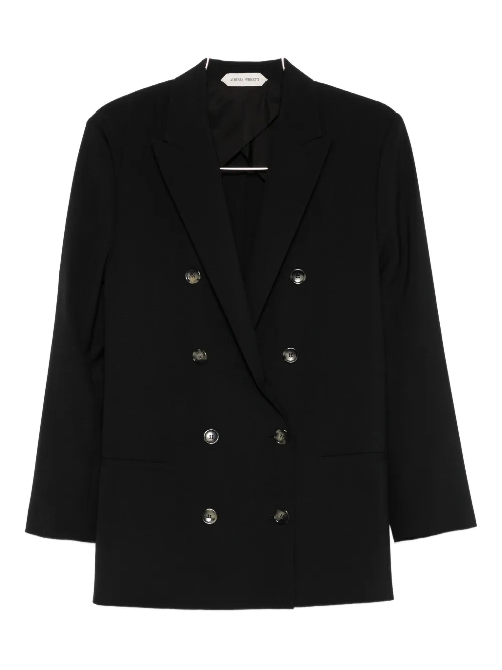 Alberta Ferretti double-breasted blazer | Black | Image 1
