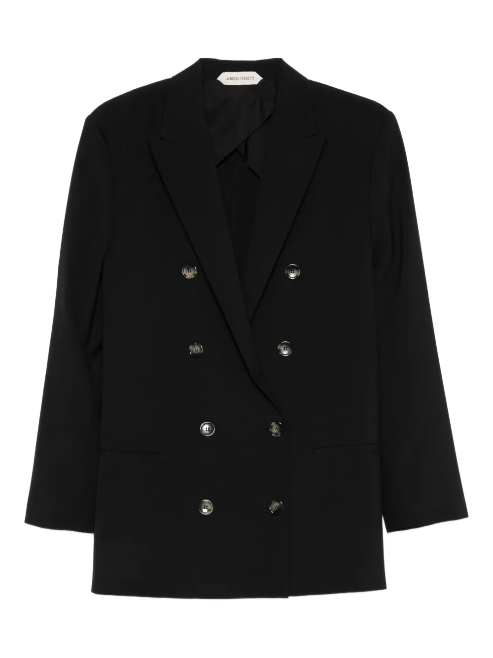 Alberta Ferretti blazer con doble botonadura | negro | Image 1