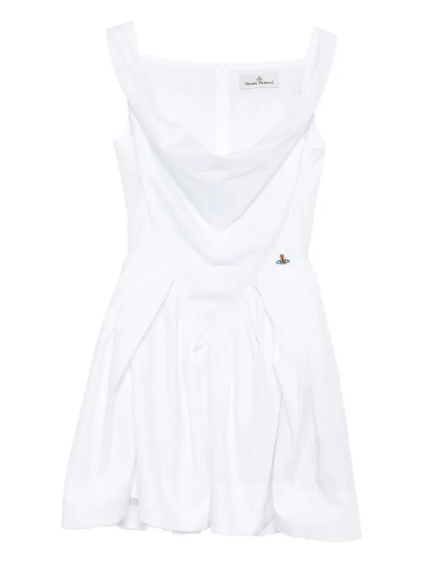 Vivienne Westwood★サンデーミニドレス Vivienne Westwood Sunday ミニドレス | ホワイト | FARFETCH JP