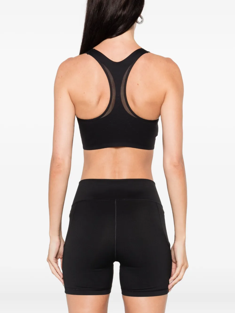adidas by Stella McCartney racer-back sports bra Zwart