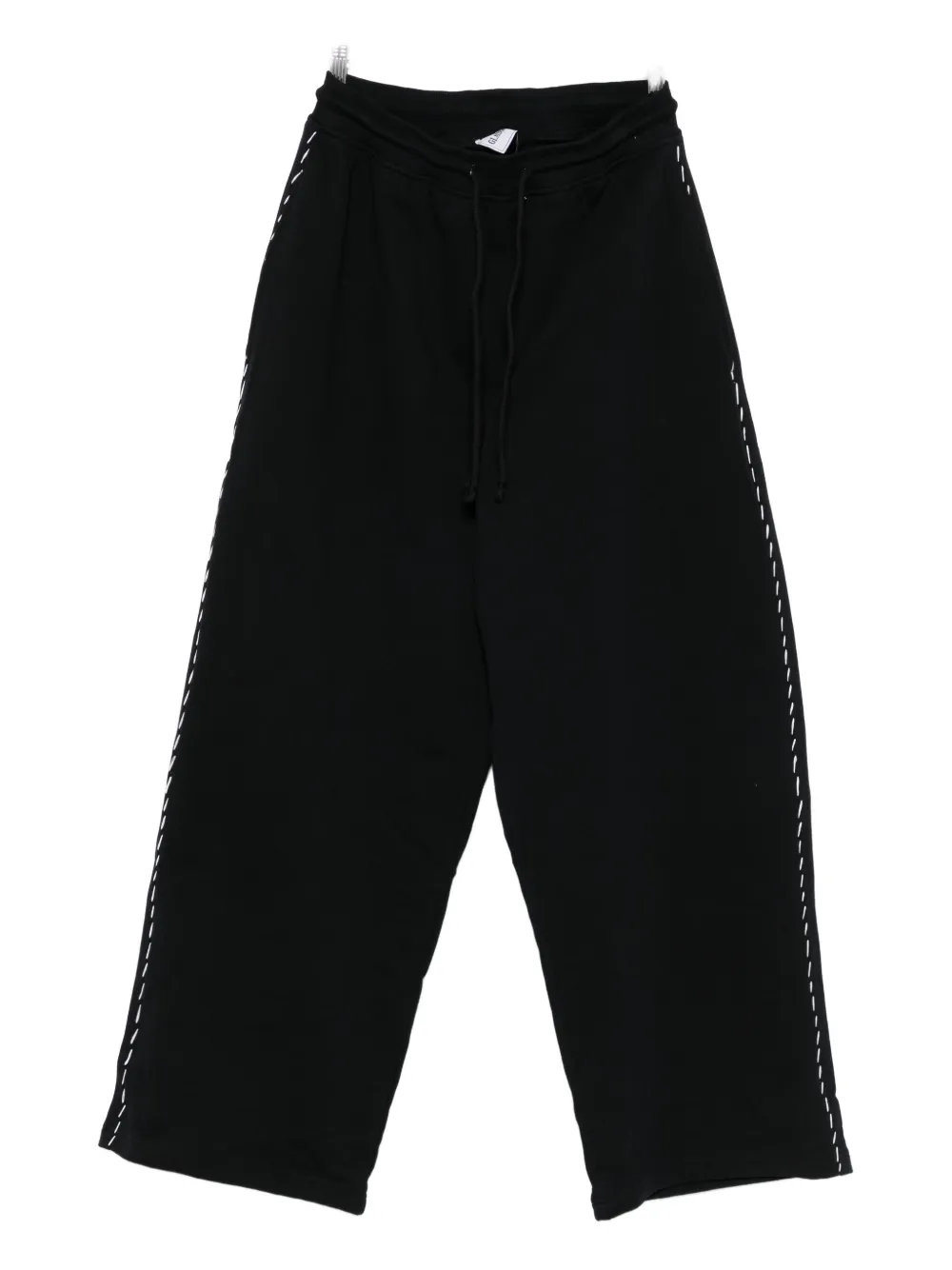 Glass Cypress cotton wide-leg trousers | Black | Image 1