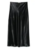 Alberta Ferretti satin skirt - Black