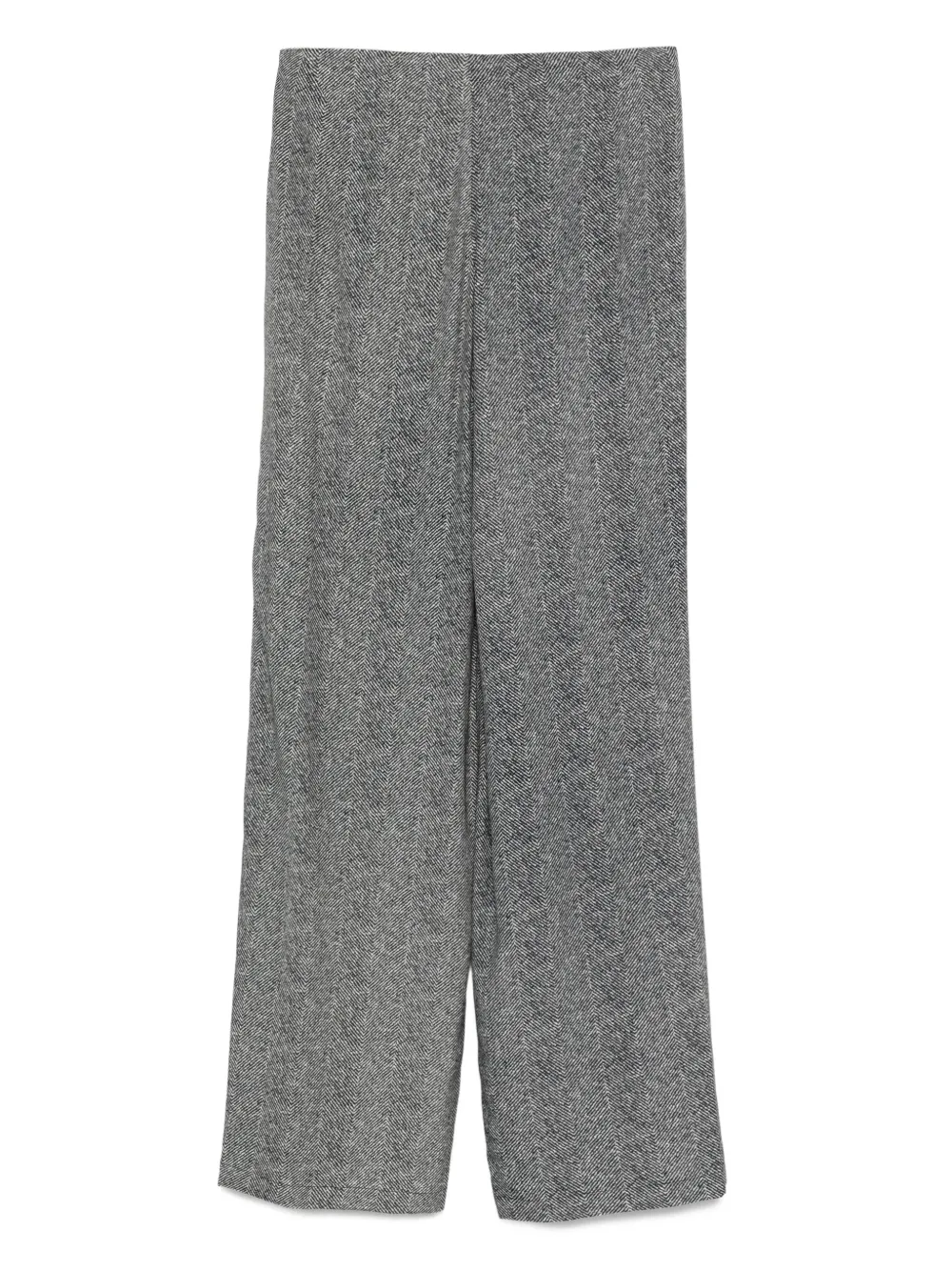 Ermanno Scervino herringbone drawstring palazzo pants | Wide-Leg Pants | Image 2
