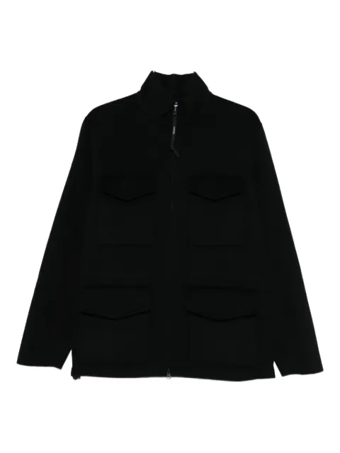 ASPESI pocketed zipped single-breasted coat