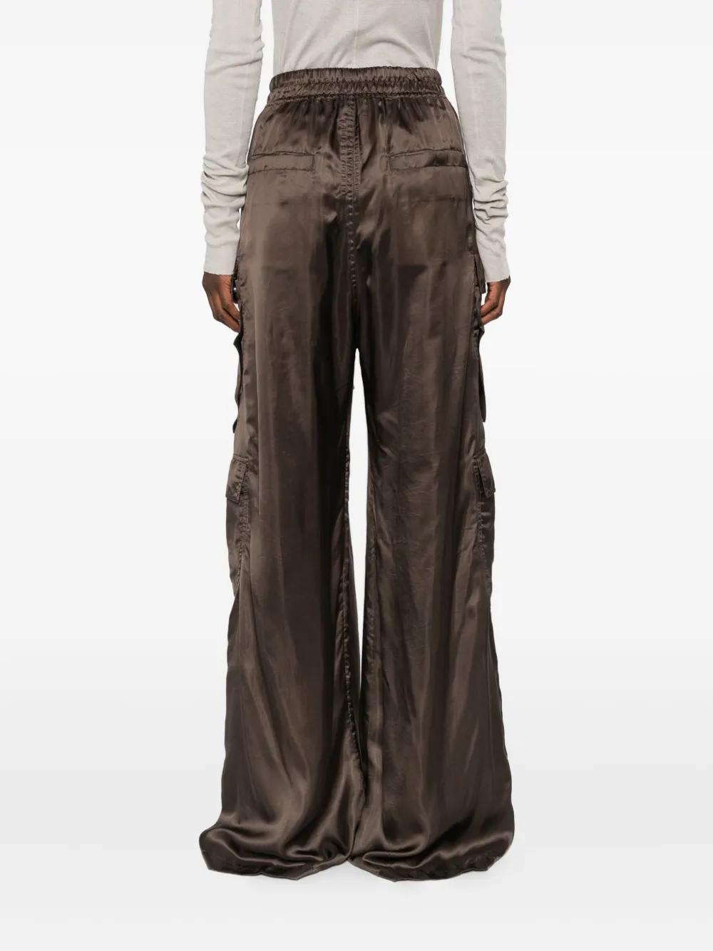 Rick Owens Cargo broek met trekkoord Bruin