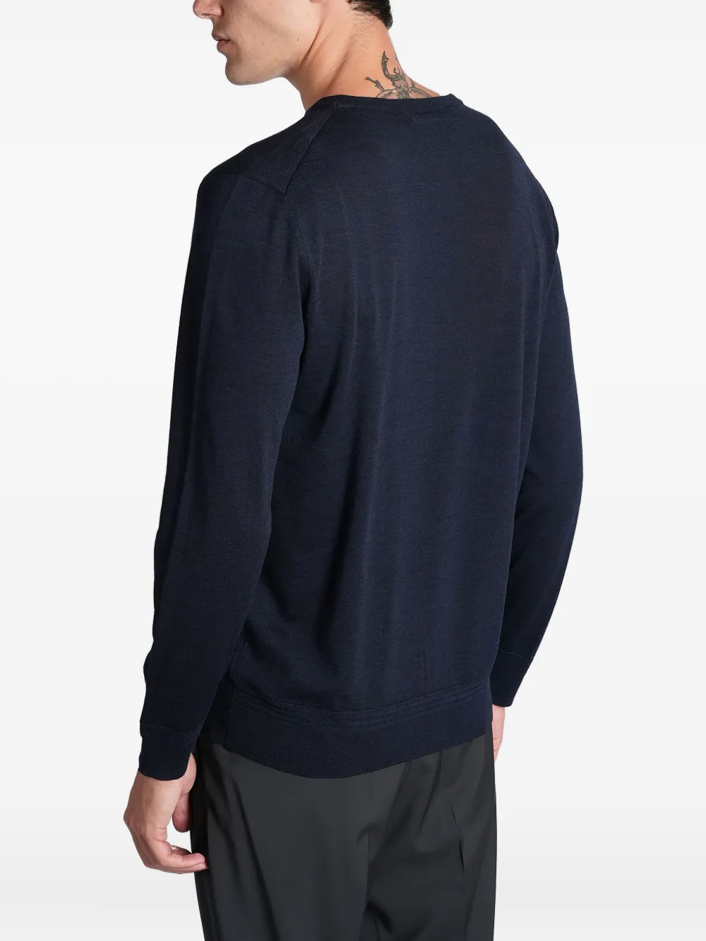 Barena Venezia Barena Ato Crewneck Jumper In Black