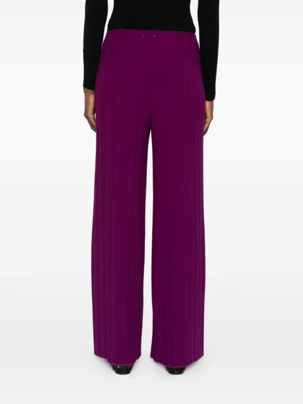 Forte Forte ワイドパンツ | パープル | FARFETCH JP