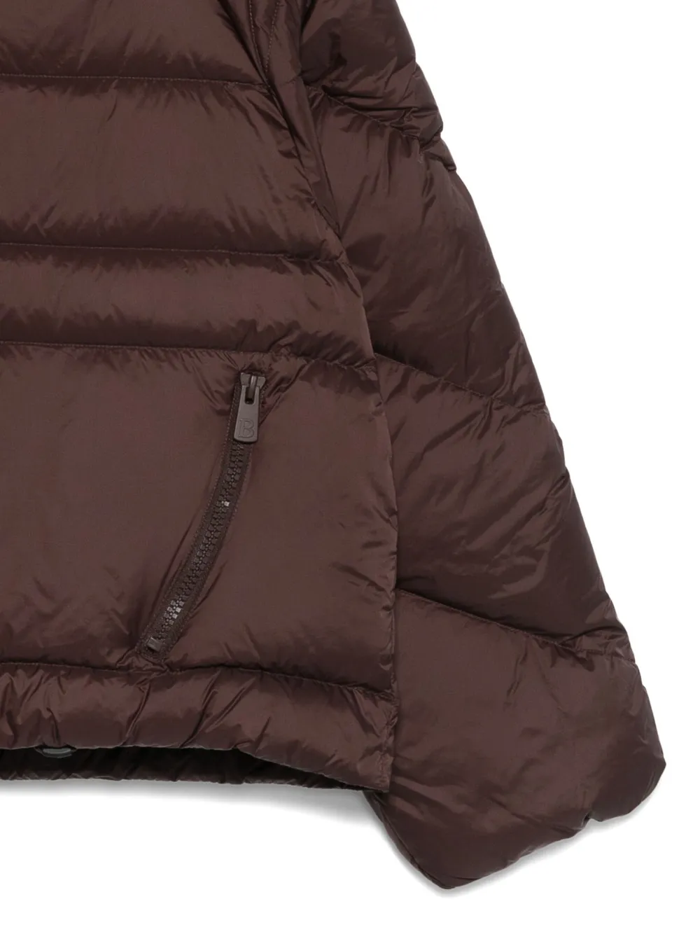 Bacon W Owl jack met capuchon en rits Bruin