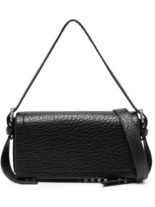 alexanderwang ブラックショルダーバッグ Alexander Wang Ricco レザー ショルダーバッグ S | ブラック