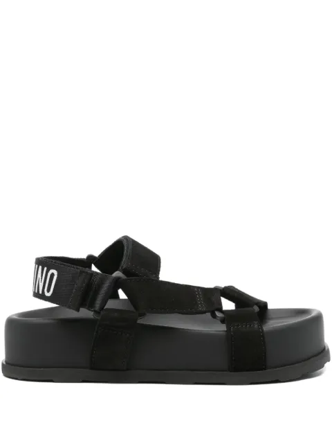 Moschino sandalias con plataforma