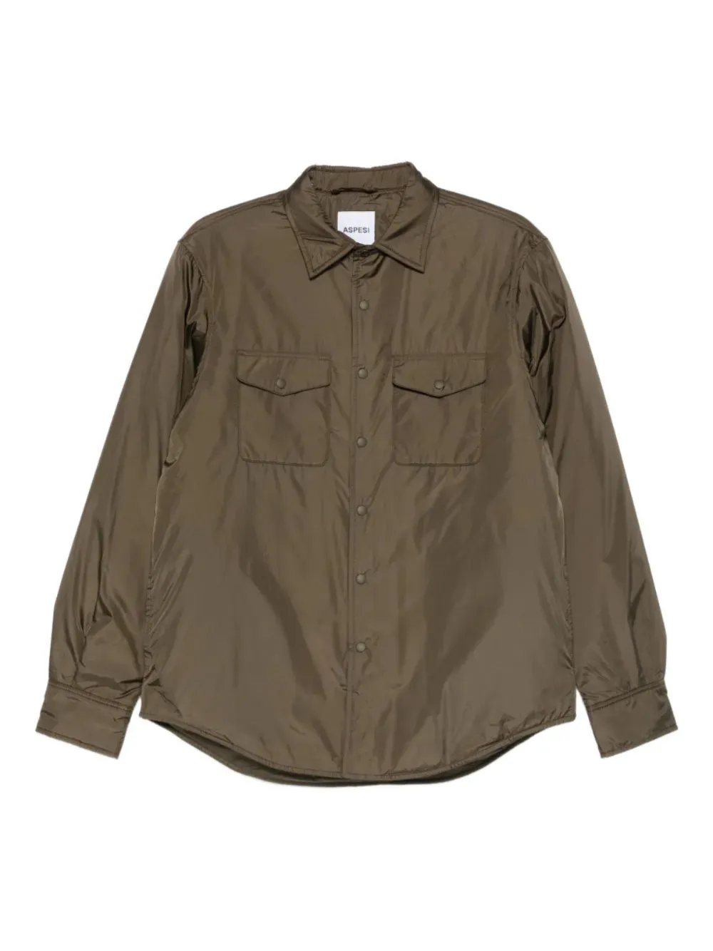 ASPESI camisa con cierre | verde | Image 1