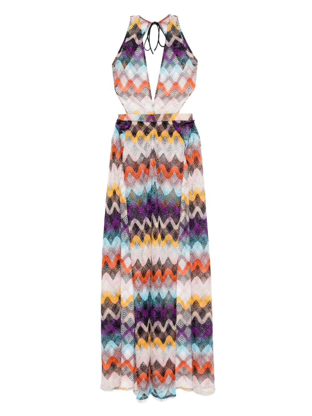 V-neck jumpsuit
