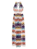 Missoni V-neck jumpsuit - Brown