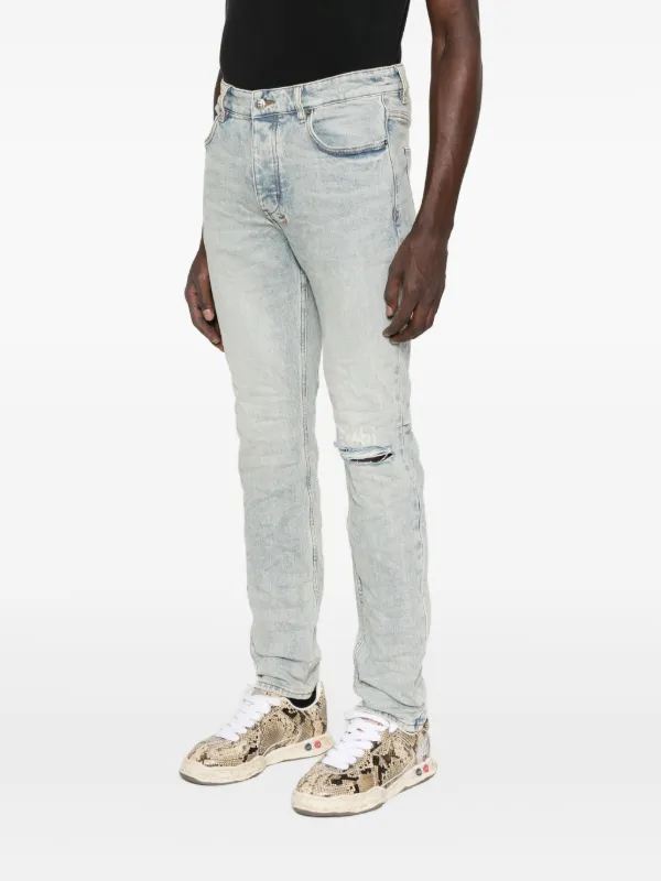 Ksubi distressed-detail Jeans | Blue | FARFETCH ZA
